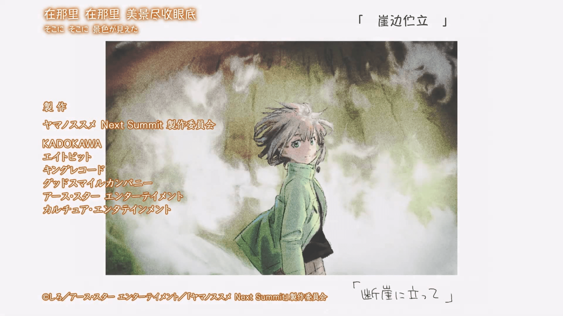 本组 向山进发 Next Summit 第四季 的歌词